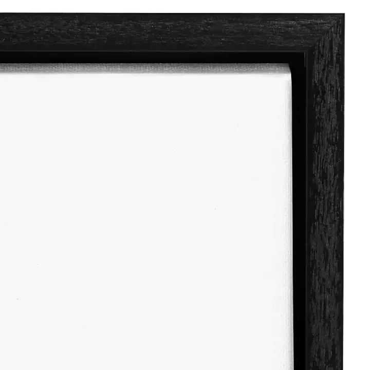 Framed Eat Drink Merry Christmas Canvas Art Print
