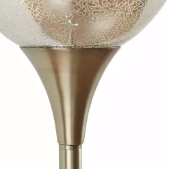 Frosted Starlight Golden Floor Lamp