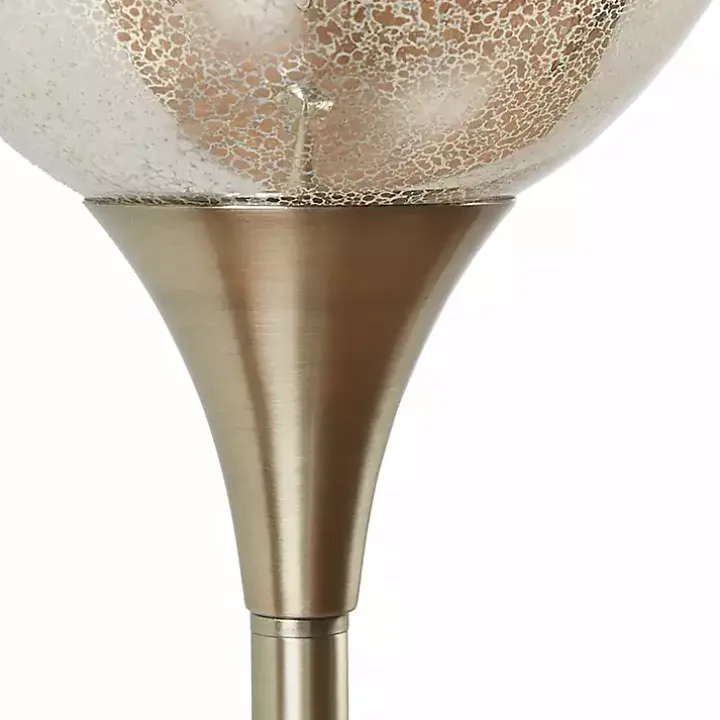 Frosted Starlight Golden Floor Lamp