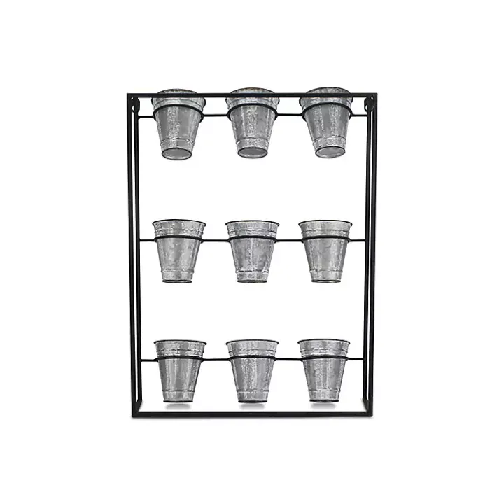 Galvanized Wall Holder Planter