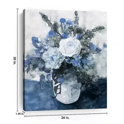 Garden Vase II Canvas Art Print
