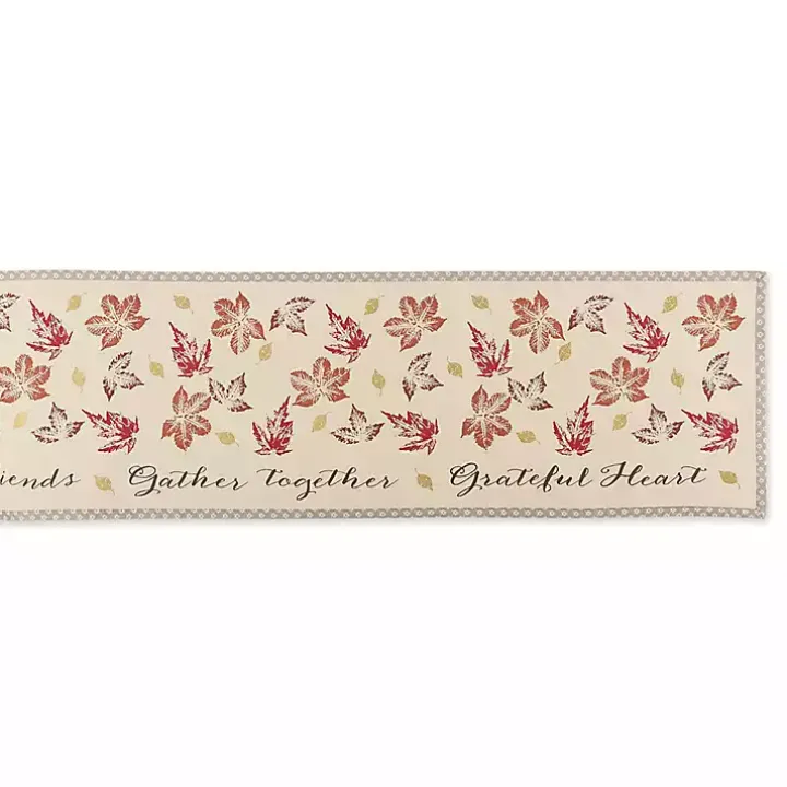 Gather Together Fall Leaves Table Runner, 108 in.