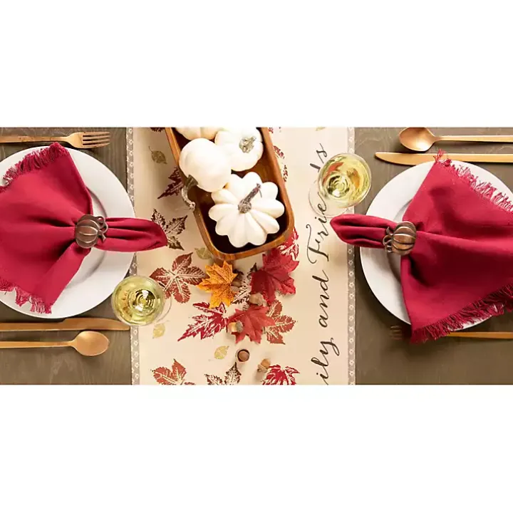 Gather Together Fall Leaves Table Runner, 108 in.