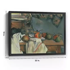 Ginger Pot and Pomegranate Canvas Print, 22x18 in.