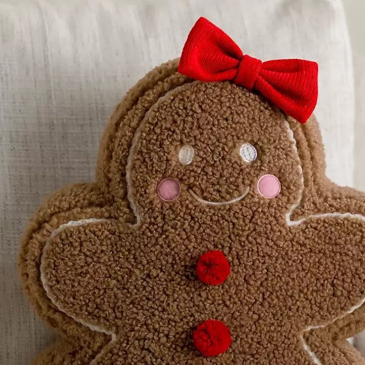 Gingerbread Girl Pillow