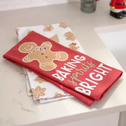 Gingerbread Kitchen Towels, Set of 2