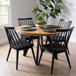 Glenn Natural Wood Dining Table