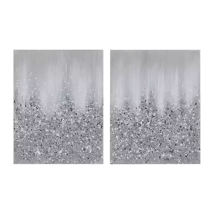 Glimmer Gradient 2-pc. Abstract Wall Art
