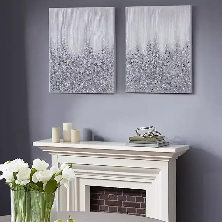 Glimmer Gradient 2-pc. Abstract Wall Art