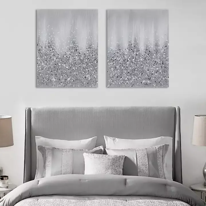 Glimmer Gradient 2-pc. Abstract Wall Art