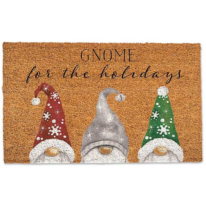Gnome for the Holidays Doormat