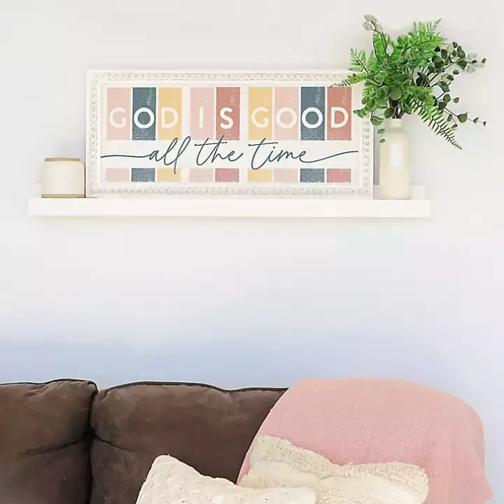 God is Good All The Time Wall Plaque