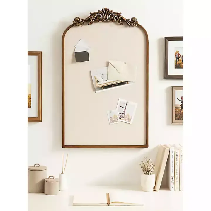 Gold Arch Framed Arendall Pinboard