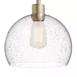 Gold Arch Metro Glass Globe Floor Lamp