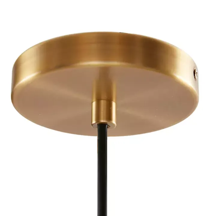 Gold Glass Avalon Pendant Light