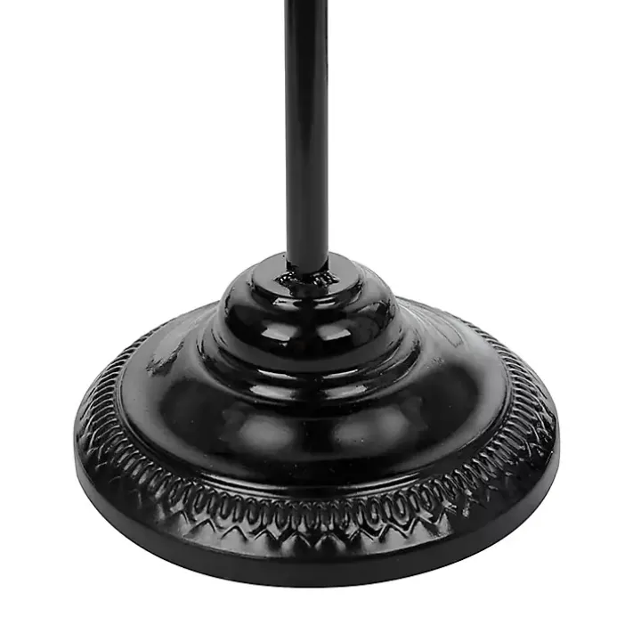 Gold Iron Christmas Tree on Black Base, 35 in.