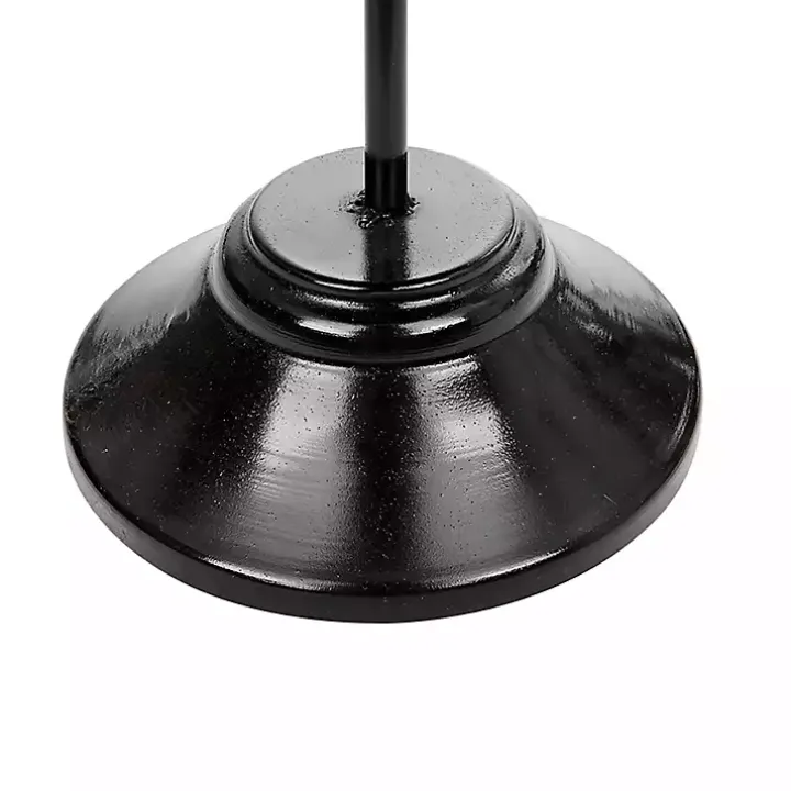 Gold Iron Christmas Tree on Black Base, 47 in.