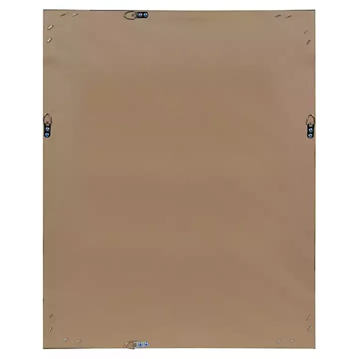 Gold Rhodes Rectangle Wall Mirror