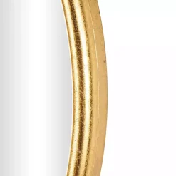Gold Round Baroque Wall Mirror