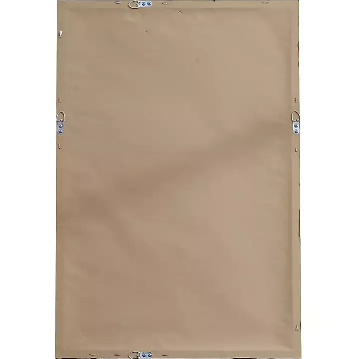 Gold Simple Frame Rectangle Wall Mirror