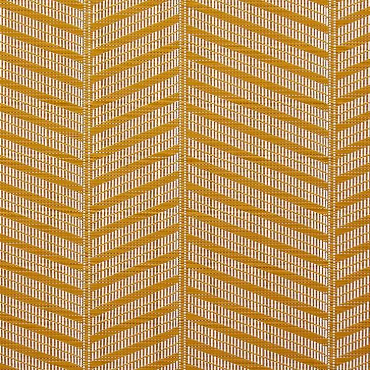 Gold Textured Twill Weave Placemats, Set of 6