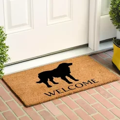 Golden Retriever Welcome Doormat
