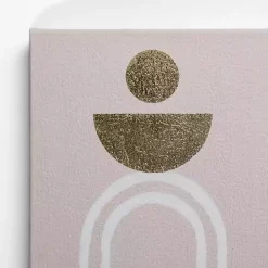 Golden White Arch Canvas Art Prints, Set of 2