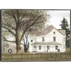 Grandma's House Framed Canvas Art Print