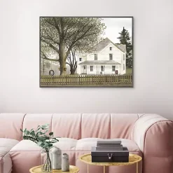 Grandma's House Framed Canvas Art Print