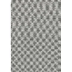 Gray & White Trellis Indoor/Outdoor Runner, 3x8
