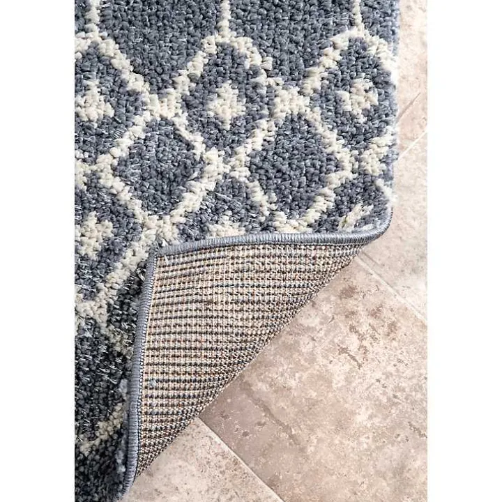 Gray Barbara Moroccan Area Rug, 8x10