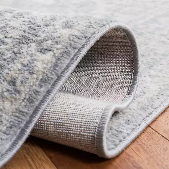 Gray Brentwood Traditional Runner, 2x8