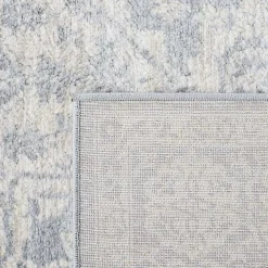 Gray Brentwood Traditional Runner, 2x8