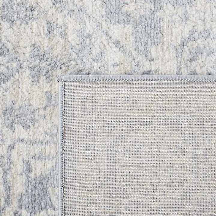 Gray Brentwood Traditional Runner, 2x8