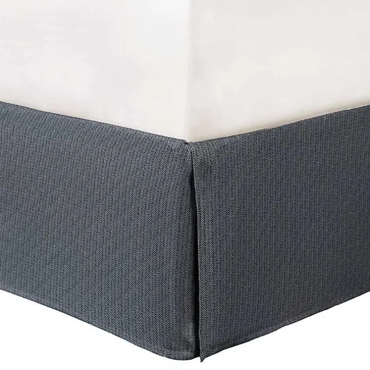 Gray Buffalo Herringbone Queen 7-pc. Comforter Set