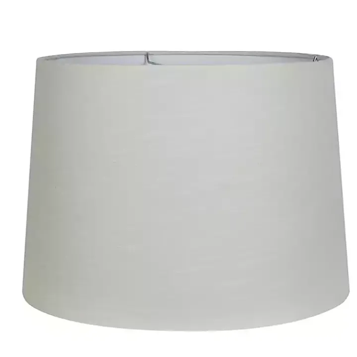 Gray Carved Urn Floor Lamp