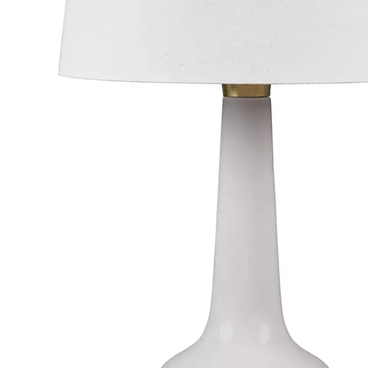 Gray Ceramic Zazie Table Lamp
