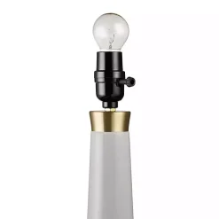 Gray Ceramic Zazie Table Lamp