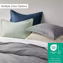 Gray Chambray 3-pc. Full/Queen Comforter Set