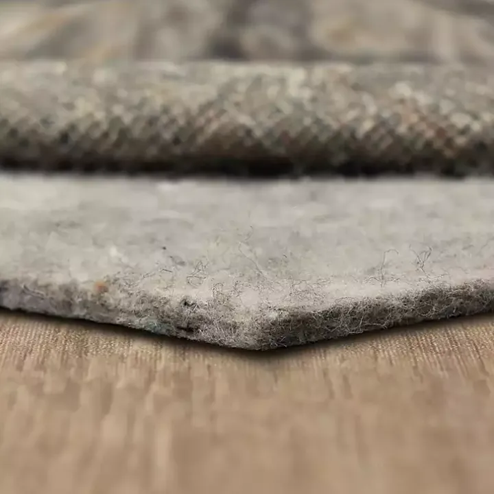 Gray Comfort Cushion Rug Pad, 4x6