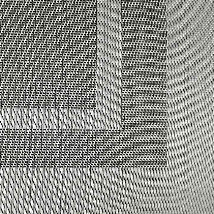 Gray Double Frame Placemats, Set of 6