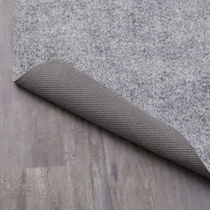 Gray Dual Surface Non-Slip Rug Pad, 6x9