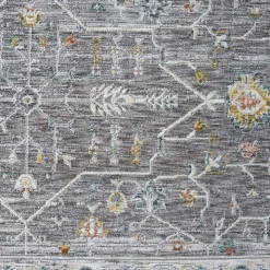 Gray Ivory Area Rug, 7x9