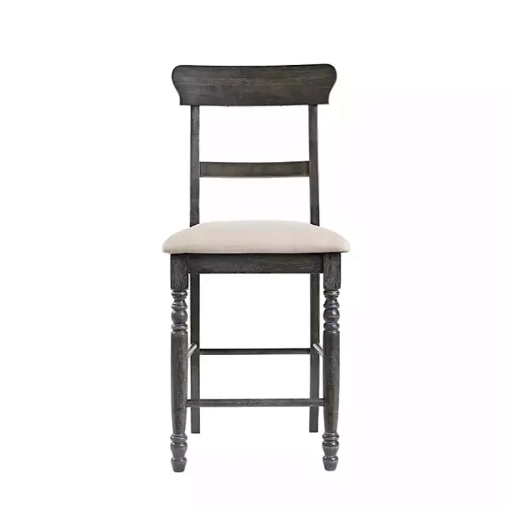 Gray Muse Counter Chairs, Set of 2