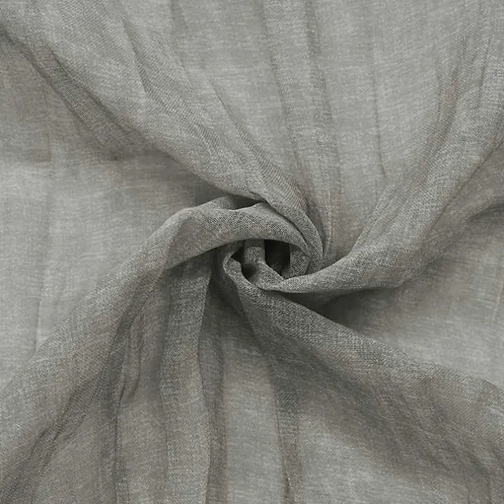 Gray Paloma Curtain Panel, 63 in.