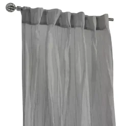Gray Paloma Curtain Panel, 95 in.