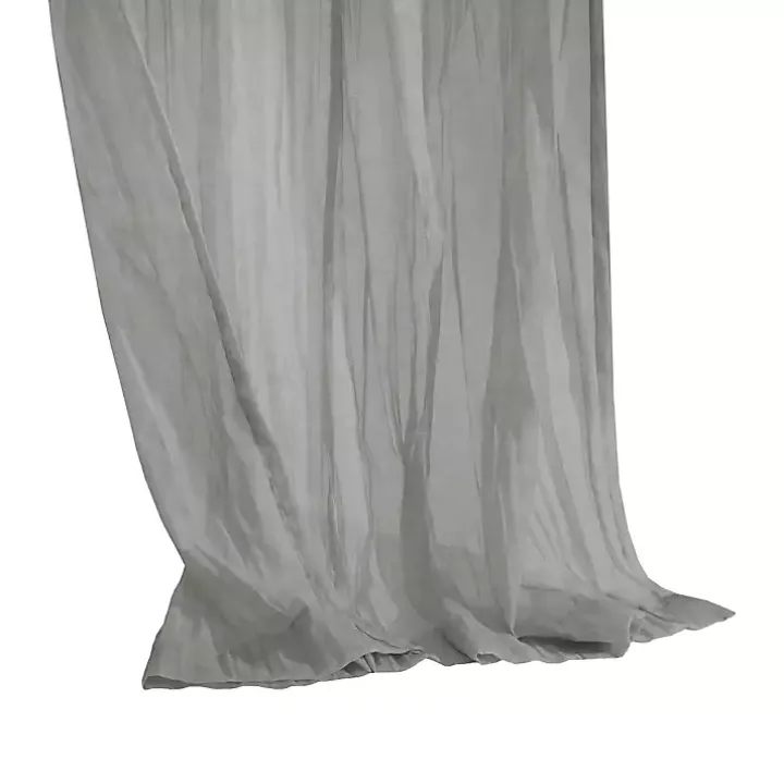 Gray Paloma Curtain Panel, 108 in.