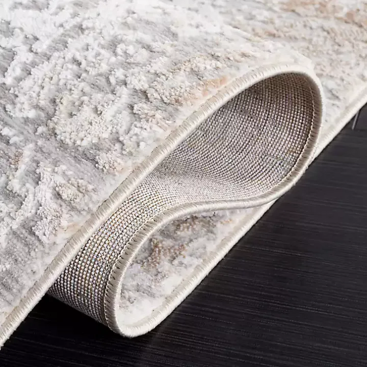 Gray Parker Textured Area Rug, 5x7