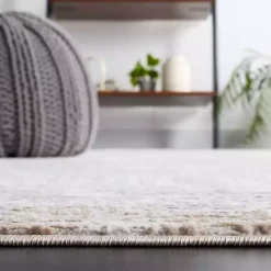 Gray Parker Textured Area Rug, 6x6