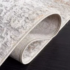 Gray Parker Textured Area Rug, 6x6